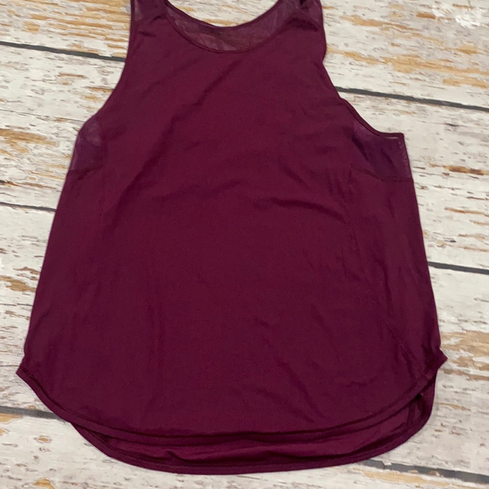 lululemon athletica Sculpt Tank Maroon  Burgundy Merlot Tank